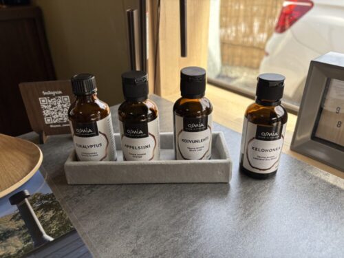 OYASU SAUNA 4種類のアロマ